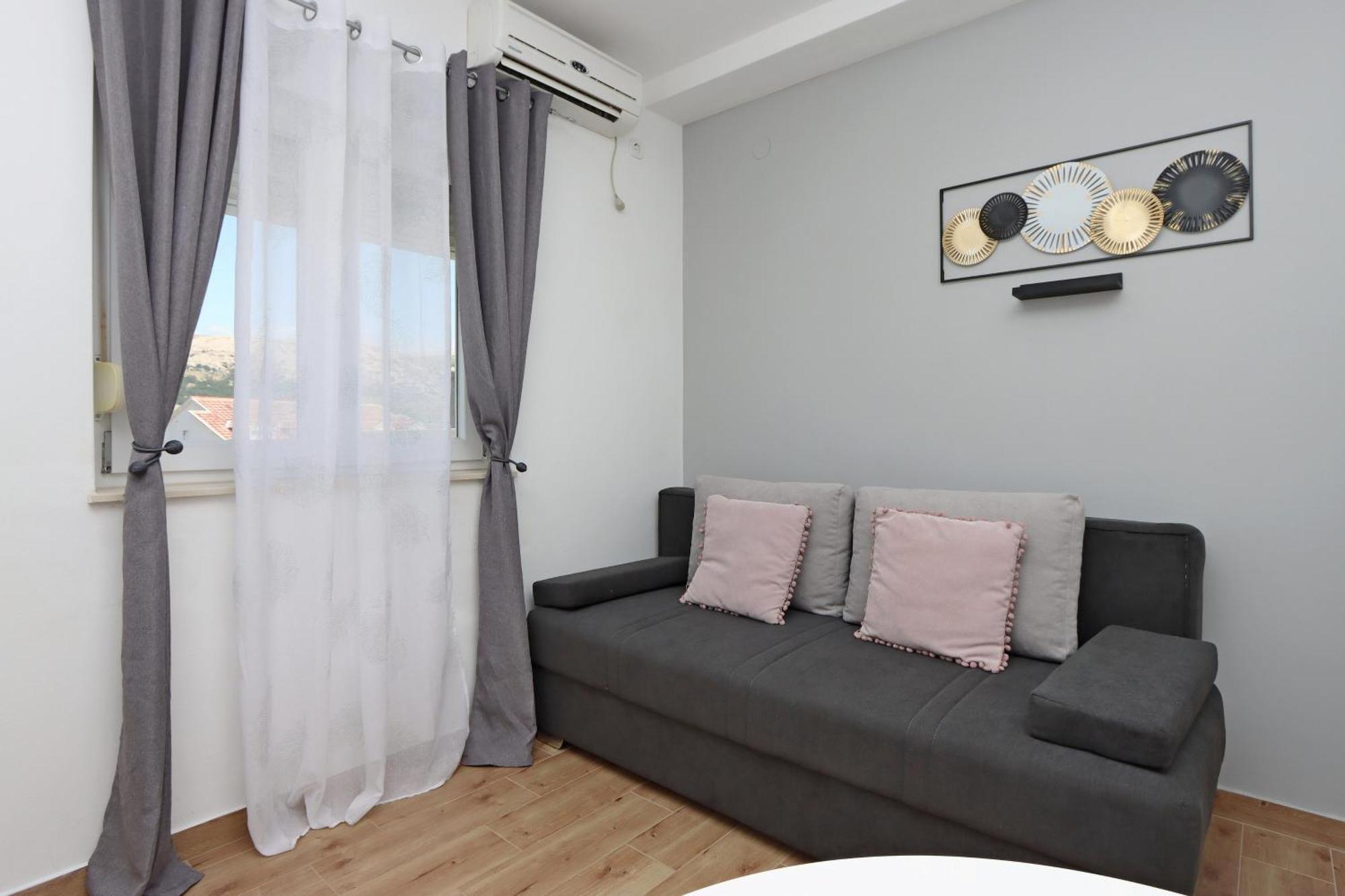 Seaside Apartments With A Swimming Pool Pag - 6412 Pag Town Cameră foto